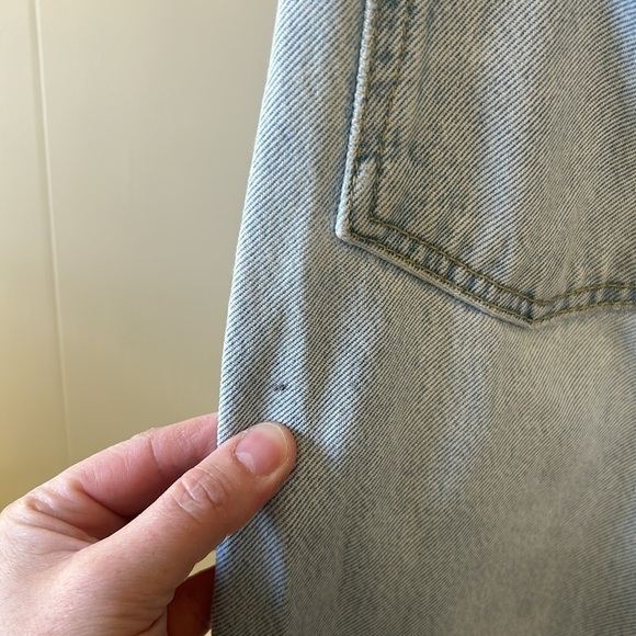 Boyish The Billy High Rise Skinny Jeans Light Wash Sunrise Rigid Denim Size 26 - Picture 7 of 16